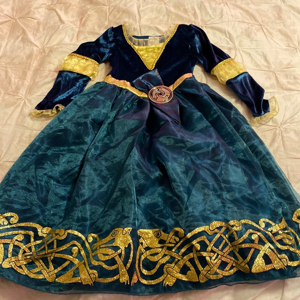 Disney Brave dress up dress 5/6